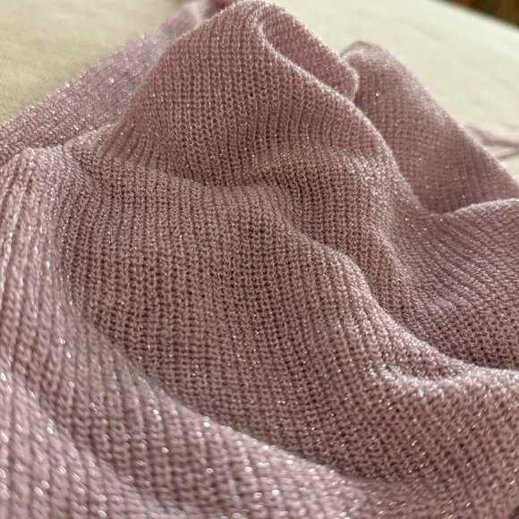 Sparkly Pink Tank Top | TWIK - Made in Italy - Picture 5 of 11